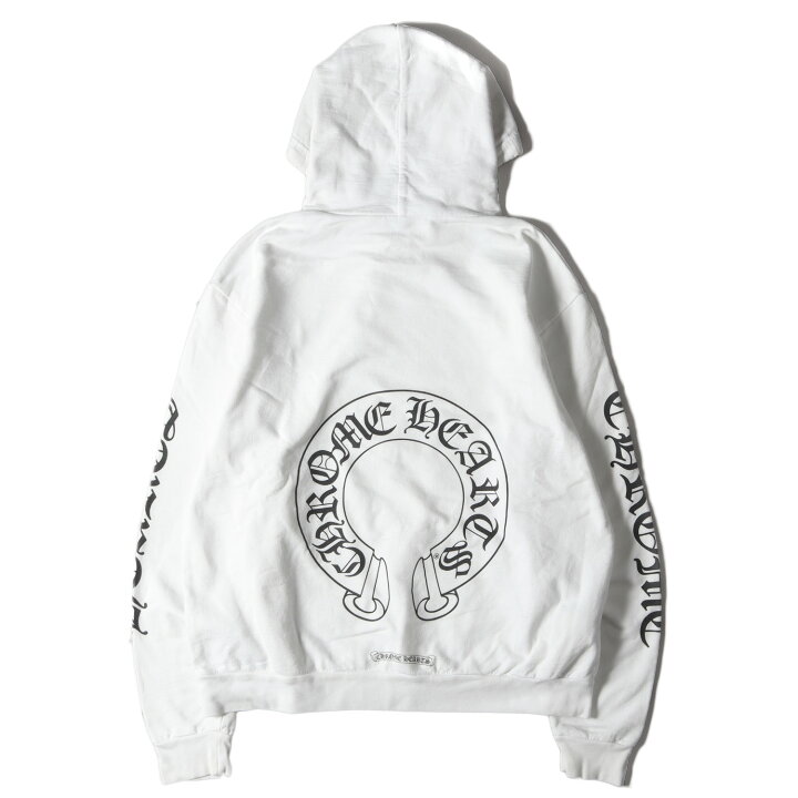 クロムハーツマッティボーイmatty boy パーカーS 白 