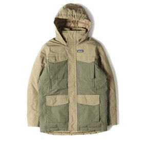 Patagonia パタゴニア ダウン ジャケット サイズ:M サンダークラウド ダウン パーカー Thunder Cloud Down Parka オリーブ ベージュ アウター ブルゾン コート【メンズ】【中古】【K4054】