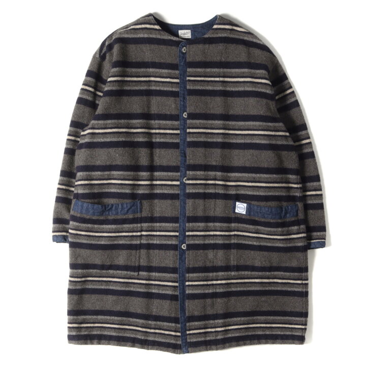 楽天市場】TENDERLOIN テンダーロイン コート サイズ:XL 19AW ボーダー 