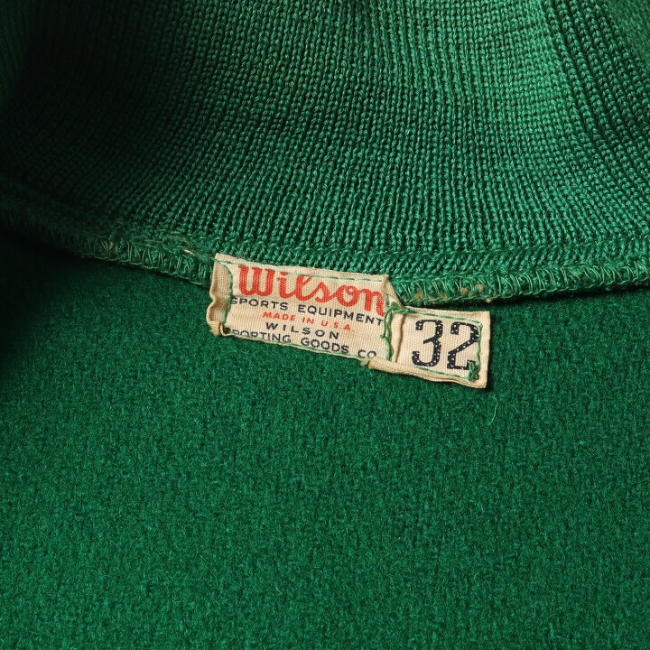 楽天市場】Wilson ウィルソン 50s ワッペン付き メルトンウール 