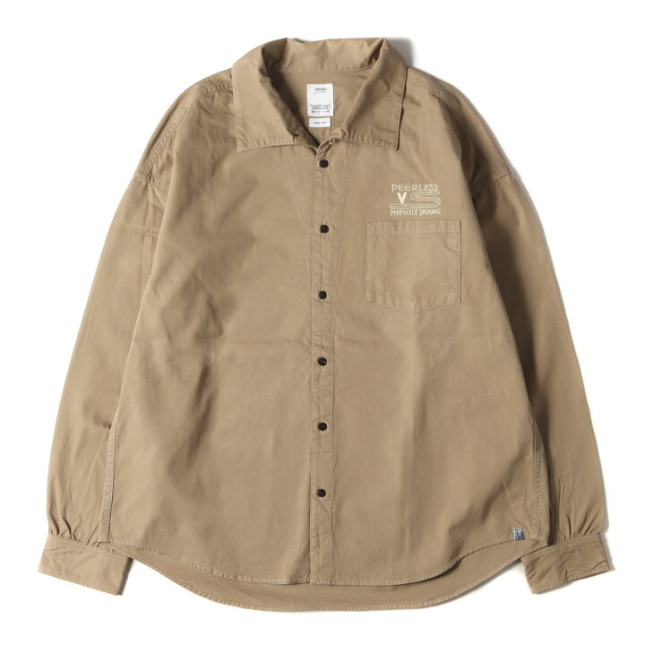 楽天市場】visvim ビズビム シャツ サイズ:2 23AW PEERLESS 刺繍 
