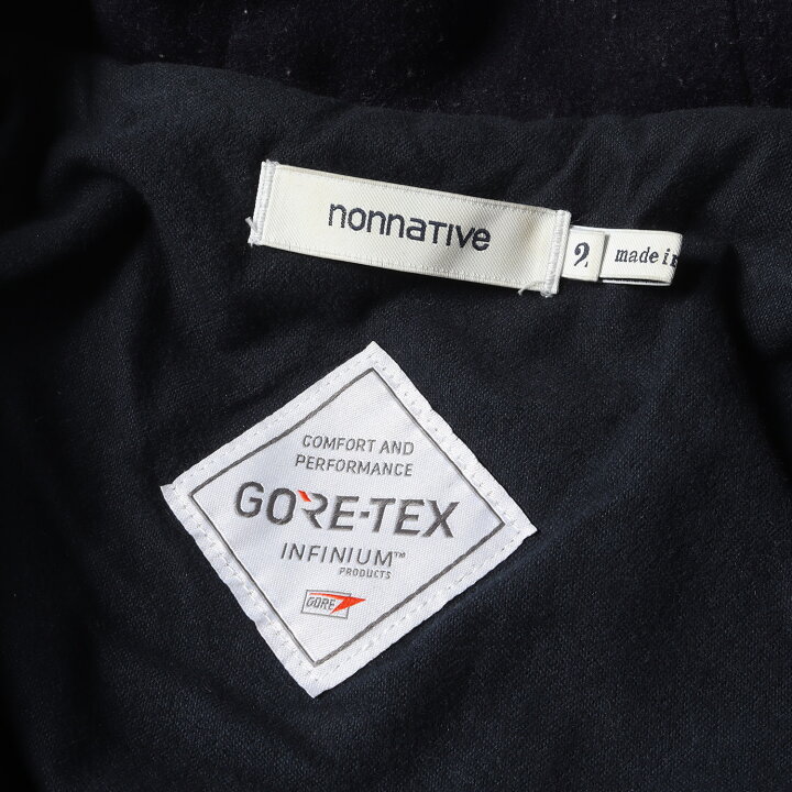 楽天市場】NONNATIVE ノンネイティブ コート サイズ:2 19AW GORE-TEX