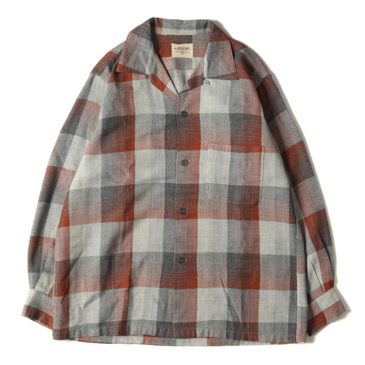 楽天市場】U.S.VINTAGE ヴィンテージ シャツ サイズ:記載なし(L位) 50s  