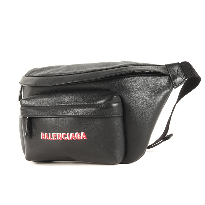 楽天市場】BALENCIAGA バレンシアガ EVERYDAY ロゴ レザー ベルト 