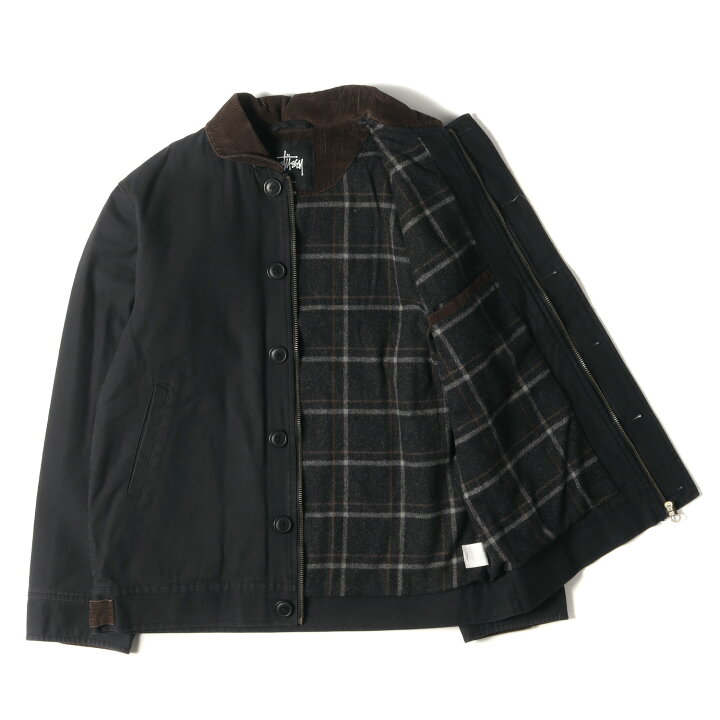 楽天市場】STUSSY ステューシー ジャケット サイズ:XL 裏地チェック  