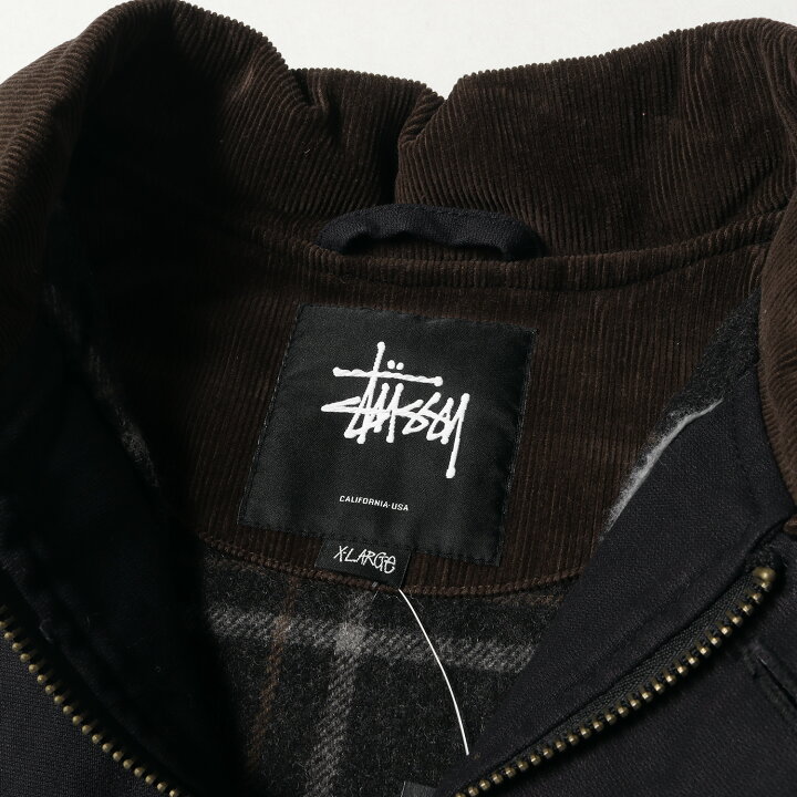 楽天市場】STUSSY ステューシー ジャケット サイズ:XL 裏地チェック 