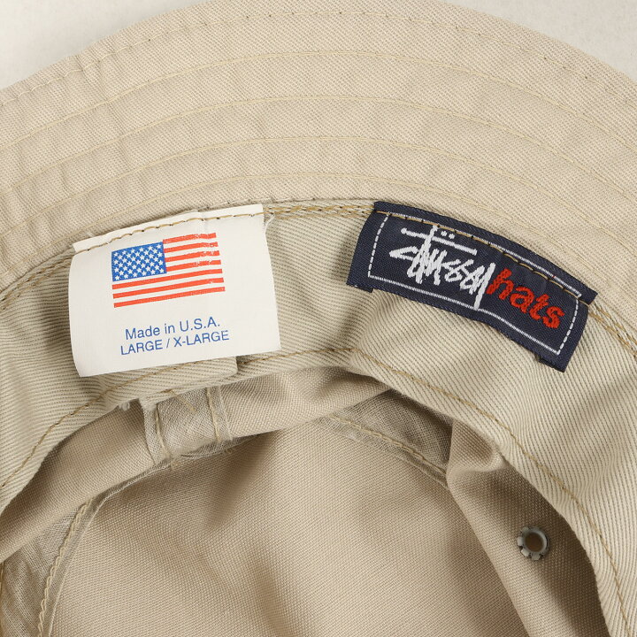 楽天市場】STUSSY ステューシー ハット サイズ:L/XL 90s OLD STUSSY 紺 