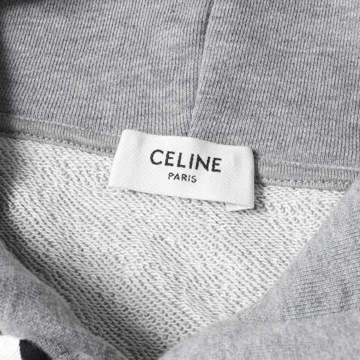 楽天市場】CELINE セリーヌ パーカー サイズ:XL 現行モデル ロゴテープ 
