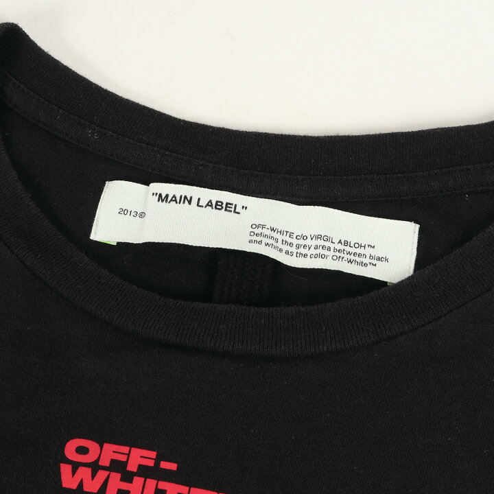 OFF-WHITE MAIN LABEL ロングスリーブTシャツ ブラック 楽天市場】OFF 