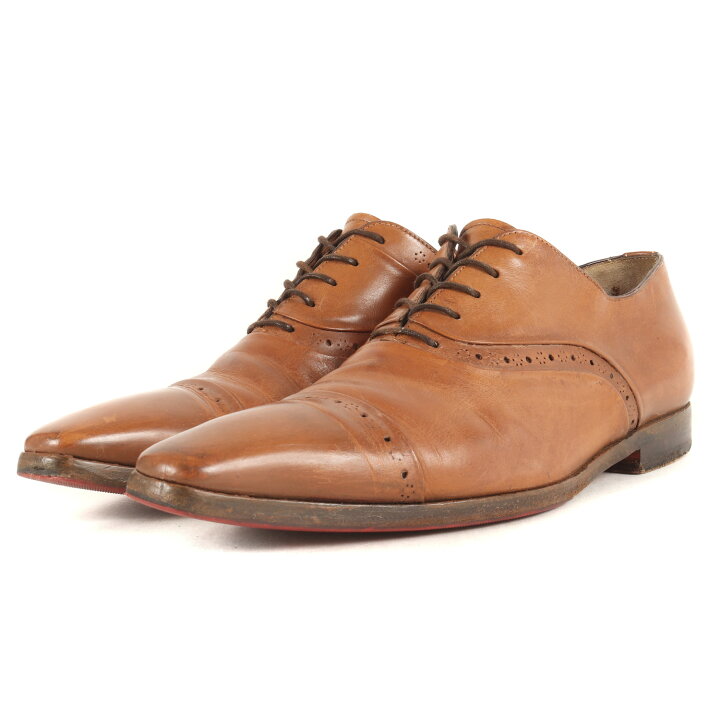 サントーニ シューズ 6 メンズ - ブラウン（楽天市場】SANTONI 