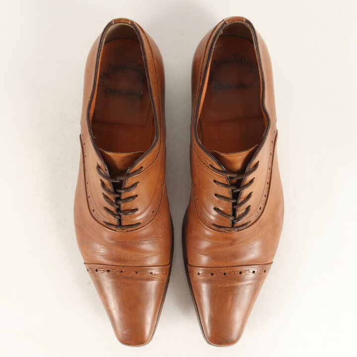 楽天市場】SANTONI サントーニ サイズ:6 スクエアトゥ メダリオン 