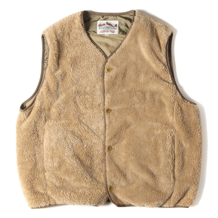 楽天市場】CALEE キャリー ベスト サイズ:XL 22AW フリース ボタン  