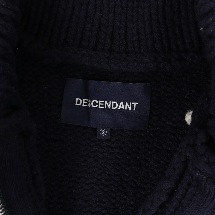 楽天市場】DESCENDANT ディセンダント カウチン ニット サイズ:2 19AW 