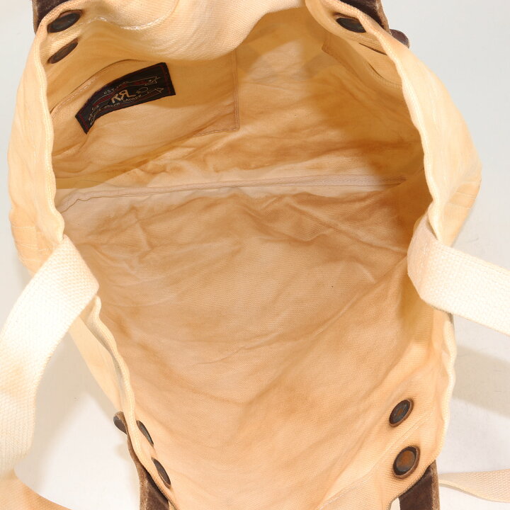 楽天市場】RRL ダブルアールエル バッグ ヴィンテージ加工 レザー  