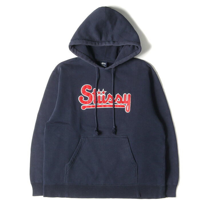 楽天市場】STUSSY ステューシー パーカー サイズ:S 90s OLD STUSSY 紺 