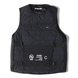 NEIGHBORHOOD ネイバーフッド ベスト サイズ:S 21AW プリマロフト タクティカル ベスト PUFF N-VEST ブラック 黒 トップス カジュアル【メンズ】【中古】【美品】【K4068】