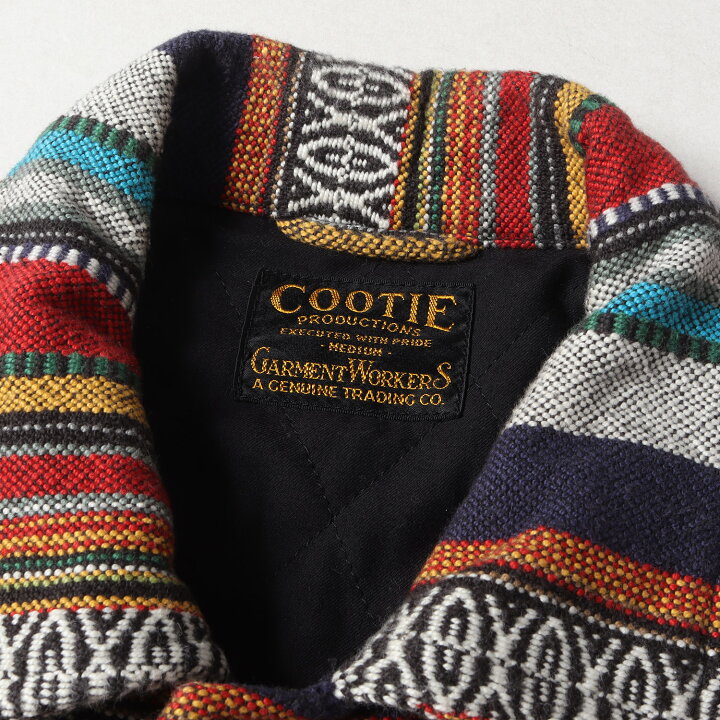 楽天市場】COOTIE クーティー ジャケット サイズ:M メキシカンボーダー  