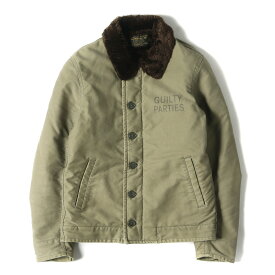 WACKO MARIA ワコマリア ジャケット サイズ:S バック マリア N-1 デッキ ジャケット N-1 DECK JACKET カーキ アウター ブルゾン コート【メンズ】【中古】【K4056】