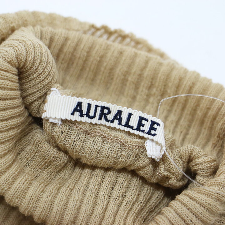 楽天市場】AURALEE オーラリー ニット イエロー系 サイズ:1 プル  