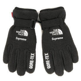 Supreme シュプリーム サイズ:S 20SS THE NORTH FACE ノースフェイス RTG GORE-TEX フリース グローブ 手袋 Fleece Glove NM61964I ブラック 黒 コラボ【メンズ】【中古】【美品】【K4095】