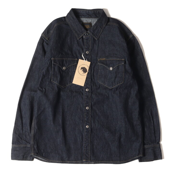 楽天市場】RATS ラッツ シャツ サイズ:S 21AW ウエスタン デニム  