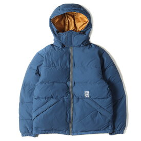 STANDARD CALIFORNIA スタンダードカリフォルニア ジャケット サイズ:M 21AW クラシック フーディー ジップ ダウン ジャケット SD CLASSIC DOWN JACKET ブルー アウター ブルゾン【メンズ】【中古】【K4043】