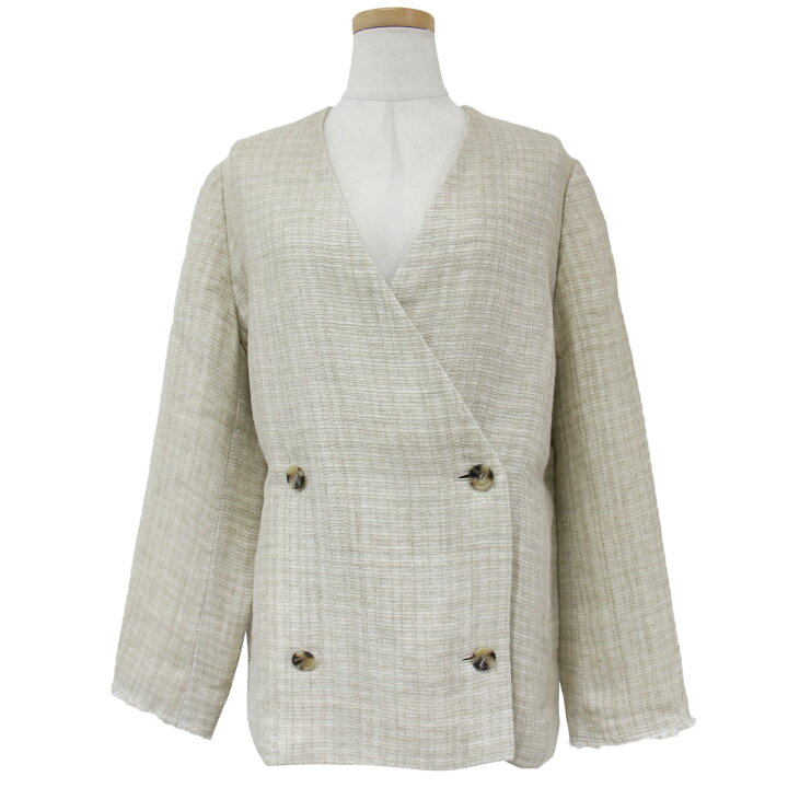 楽天市場】RIAM PLAGE リアム プラージュ ジャケット ベージュ 38 (M  