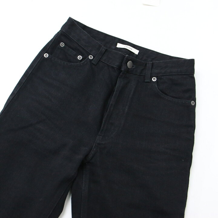 楽天市場】CELINE セリーヌ パンツ デニムパンツ ブラック 黒 サイズ  