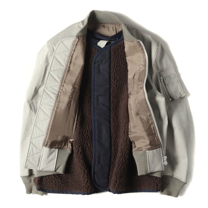 楽天市場】Sacai サカイ ブルゾン サイズ:1 23AW フェイク スウェード 