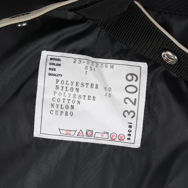 楽天市場】Sacai サカイ ブルゾン サイズ:1 23AW フェイク スウェード 