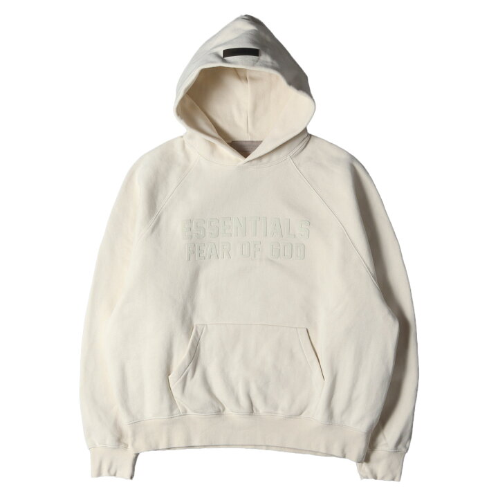 Fear of God ESSENTIALS パーカー L ベージュ 【古着】【中古】（SON  