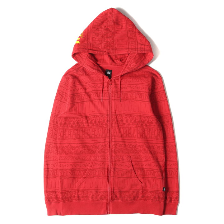 楽天市場】STUSSY ステューシー パーカー サイズ:XL 民族柄 ジップ 