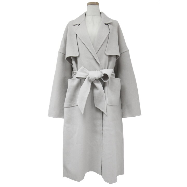 楽天市場】Chaos カオス コート ロング ウール ライトグレー系 FREE  