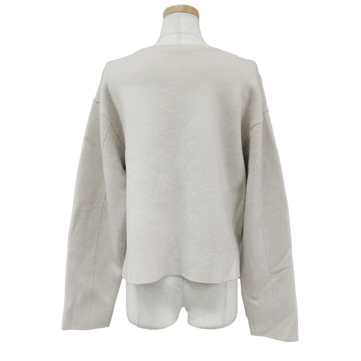 楽天市場】YLEVE イレーヴ ニット ウール ベージュ FREE ボートネック  