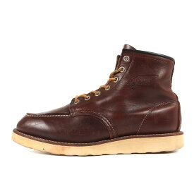 Red Wing レッド ウィング サイズ:25.5cm 100周年記念 2005足限定 アイリッシュセッター モックトゥ クロムエクセルレザー ブーツ 2004年製 ブラウン US7.5 E ワーク シューズ 靴【メンズ】【中古】【K4042】