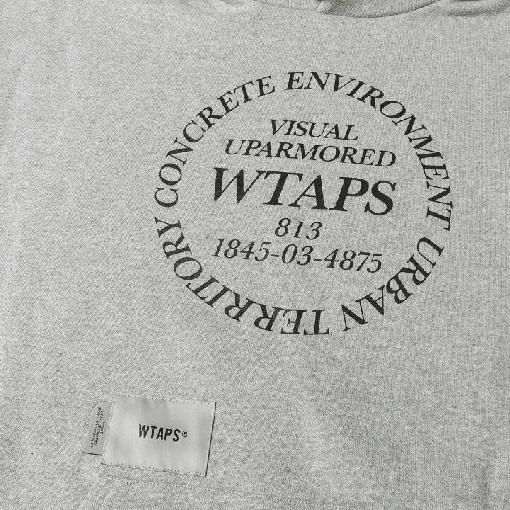 楽天市場】WTAPS ダブルタップス パーカー サイズ:L 23AW サークルロゴ 