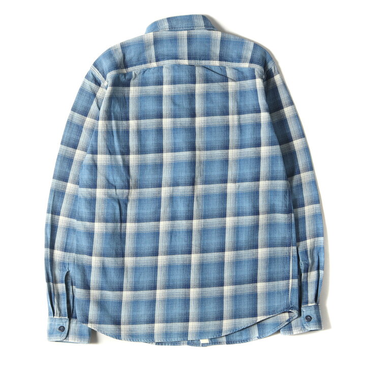 楽天市場】RRL ダブルアールエル シャツ サイズ:S インディゴチェック 