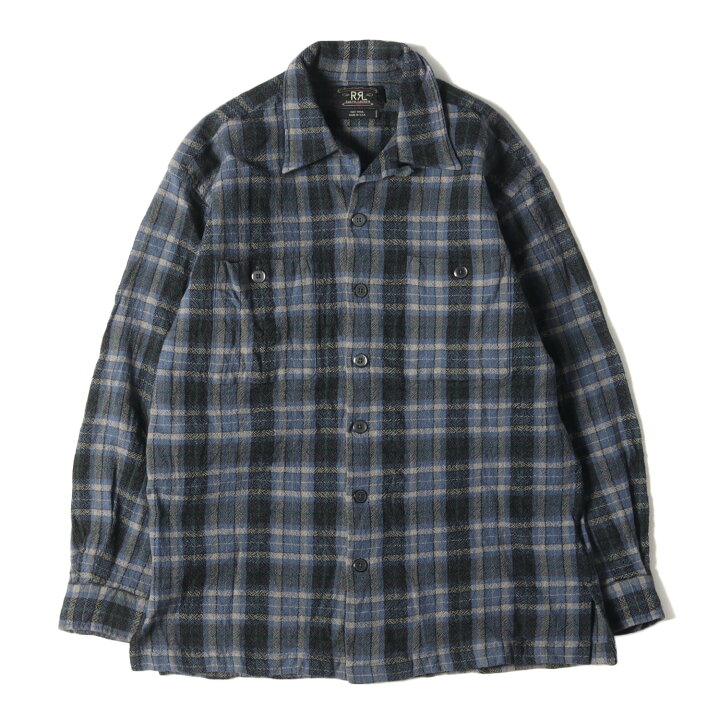 楽天市場】RRL ダブルアールエル シャツ サイズ:S 90s 三ツ星 チェック 