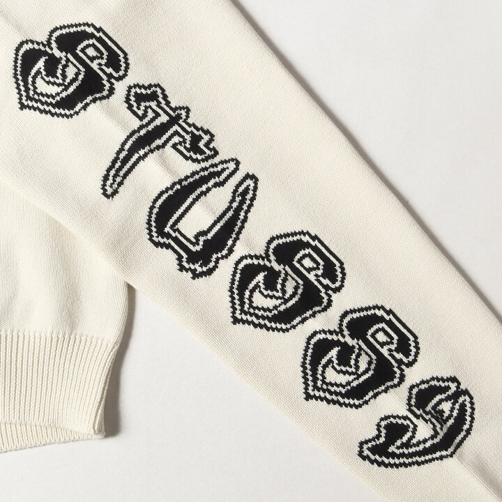 楽天市場】STUSSY ステューシー ニット サイズ:XL 23SS 袖ロゴ クルー 