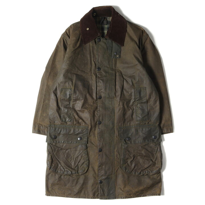 楽天市場】BARBOUR バブアー サイズ:C36/91CM 80s ワックス コットン  