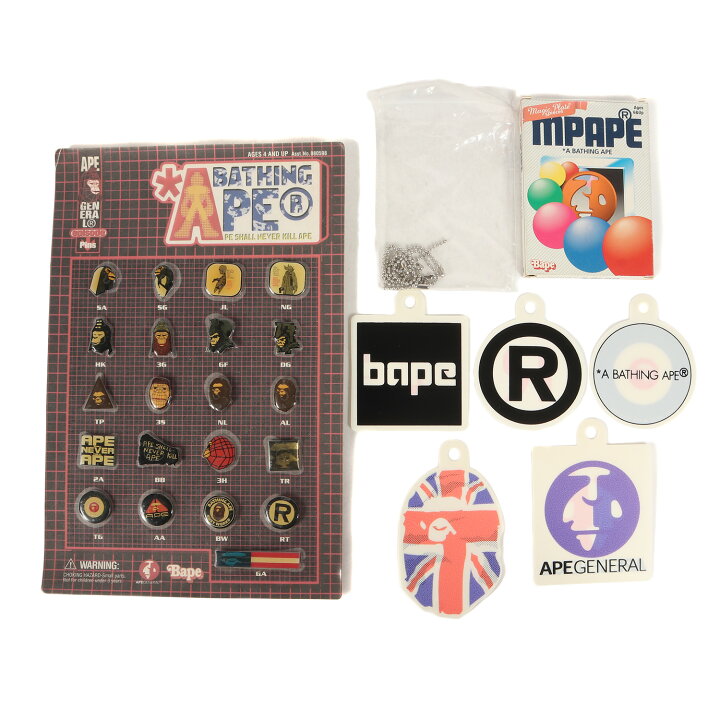 楽天市場】A BATHING APE ア ベイシング エイプ 90s ピンバッチ 