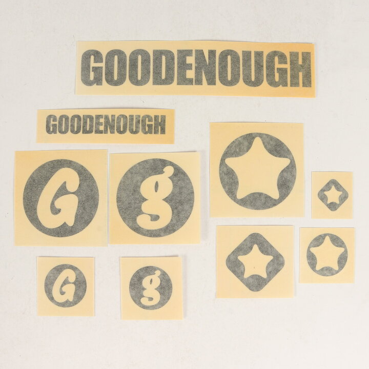 楽天市場】GOOD ENOUGH グッドイナフ 90s ステッカー 転写シール  