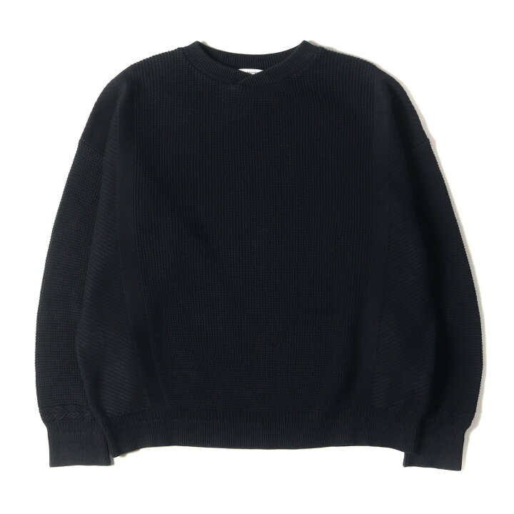 楽天市場】YASHIKI ヤシキ ニット サイズ:2 17AW 峡谷 コットン ニット 