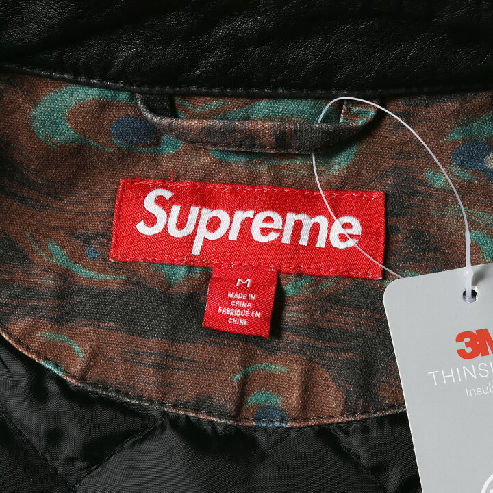 楽天市場】Supreme シュプリーム ジャケット サイズ:M 23AW 襟レザー  