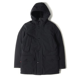 WoolRich ウールリッチ ジャケット サイズ:USA XS UNITED ARROWS ユナイテッドアローズ 別注 ストレッチ マウンテン ダウンジャケット UASP MOUNTAIN PARKA ブラック アウター ブルゾン コラボ コート 上着【メンズ】【中古】