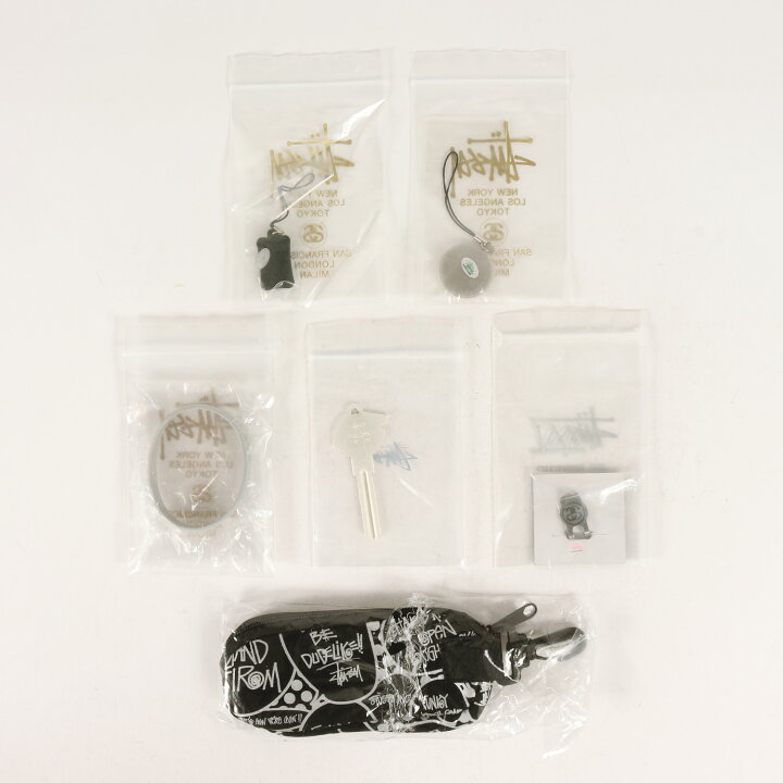 楽天市場】STUSSY ステューシー 小物 6点セット キーホルダー 
