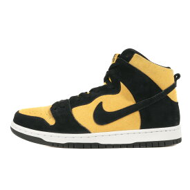 NIKE ナイキ サイズ:27.5cm SB DUNK HIGH PRO REVERSE IOWA (DB1640-001) ダンク ハイ プロ リバース アイオワ ブラック バーシティメイズ US9.5 ハイカット スニーカー シューズ 靴【メンズ】【中古】