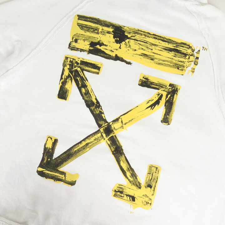 楽天市場】OFF-WHITE オフホワイト パーカー サイズ:L 19AW ペンキ 
