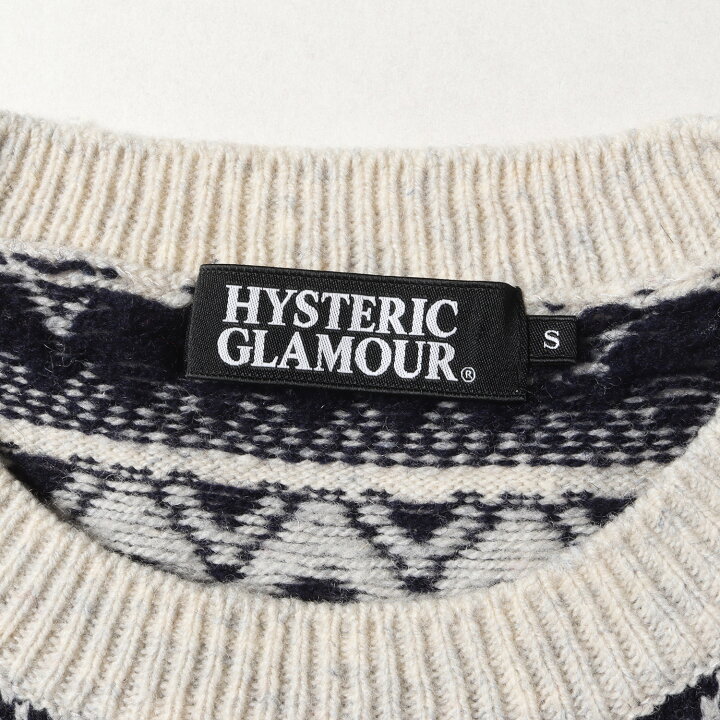 楽天市場】HYSTERIC GLAMOUR ヒステリックグラマー ニット サイズ:S 