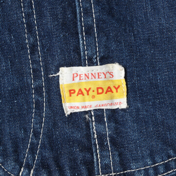 楽天市場】50s PAY DAY デニム カバーオール ジャケット ビッグサイズ 